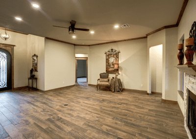 Living Room oaks development home