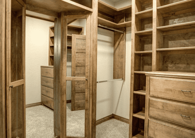 Master Closet oaks development home