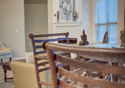 Living Room oaks development home