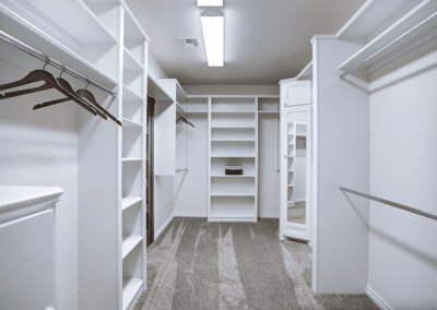 Master Closet oaks development home
