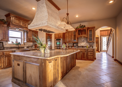 Kitchen from 6333 SW Red Oak oaks development home