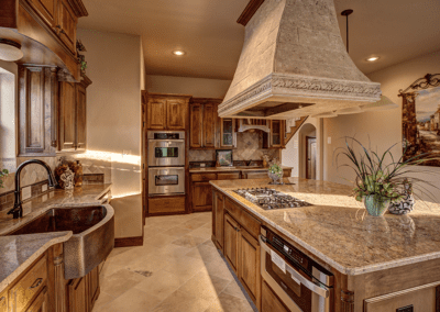 Kitchen from 6333 SW Red Oak oaks development home