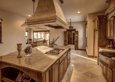 Kitchen from 6333 SW Red Oak oaks development home