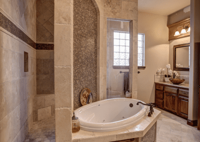 Master Bath oaks development home