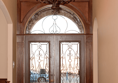 Entry oaks development home