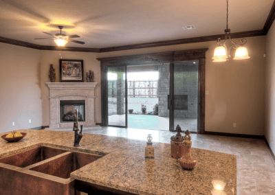 Great Room oaks development home
