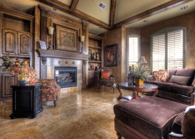 Family Room oaks development home