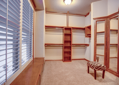 Master Closet oaks development home