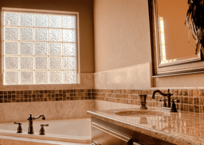 Master Bath oaks development home