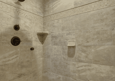 Master Bath Shower oaks development home