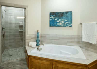 Master Bath oaks development home