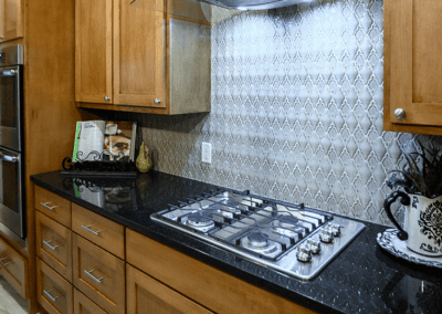 Kitchen Stove Top oaks development home